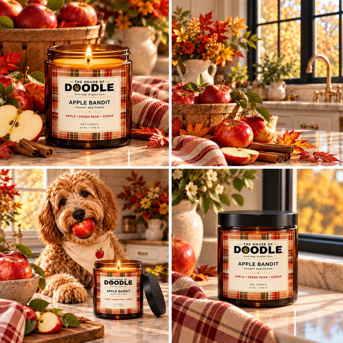 APPLE BANDIT FALL CANDLE
