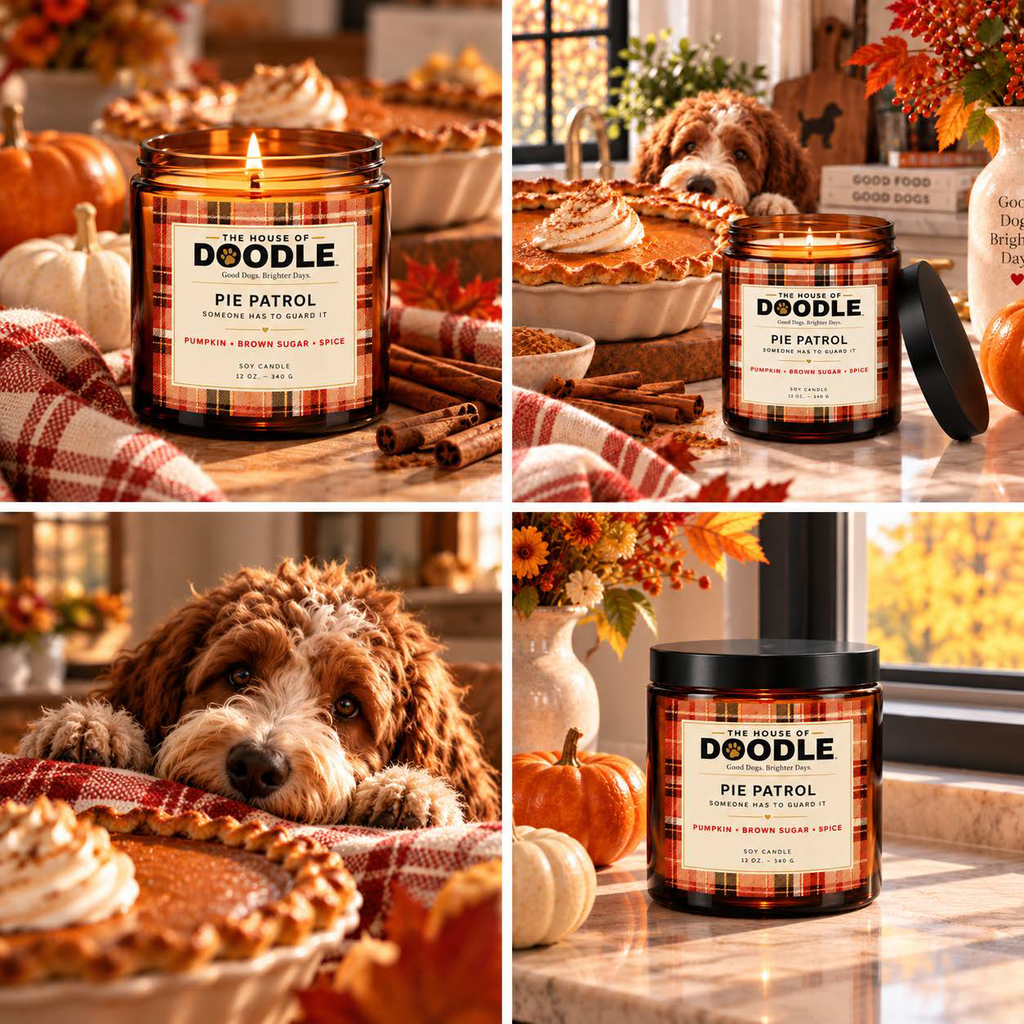 PIE PATROL FALL CANDLE