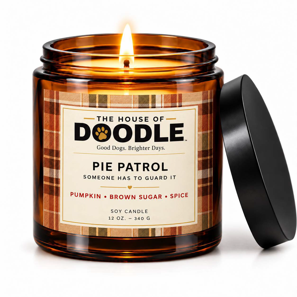 PIE PATROL FALL CANDLE